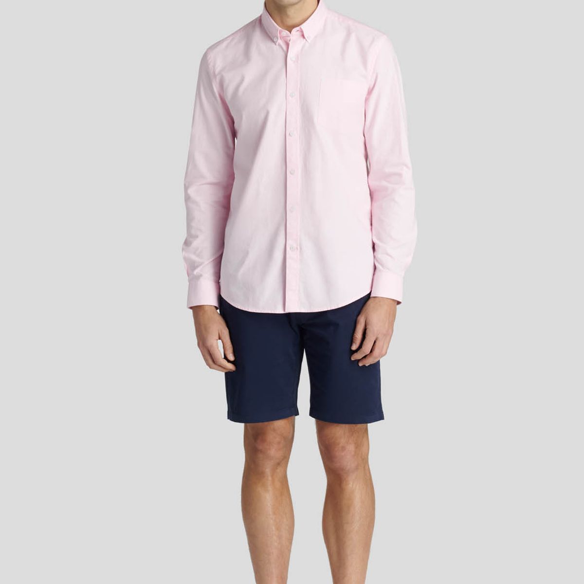 NEW MAN - Camisa Exeter Heritage Rosado New Man