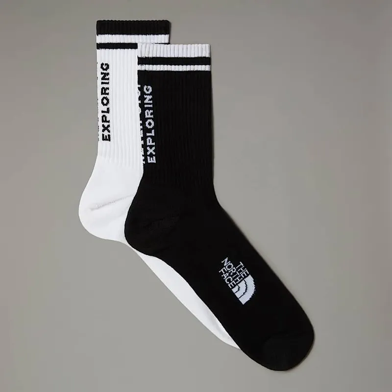 THE NORTH FACE - Pack 2-Calcetines The North Face Everyday Crew Nse Negro
