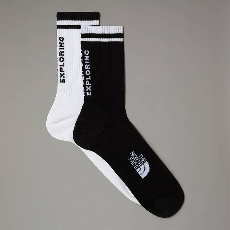 THE NORTH FACE - Pack 2-Calcetines The North Face Everyday Crew Nse Negro