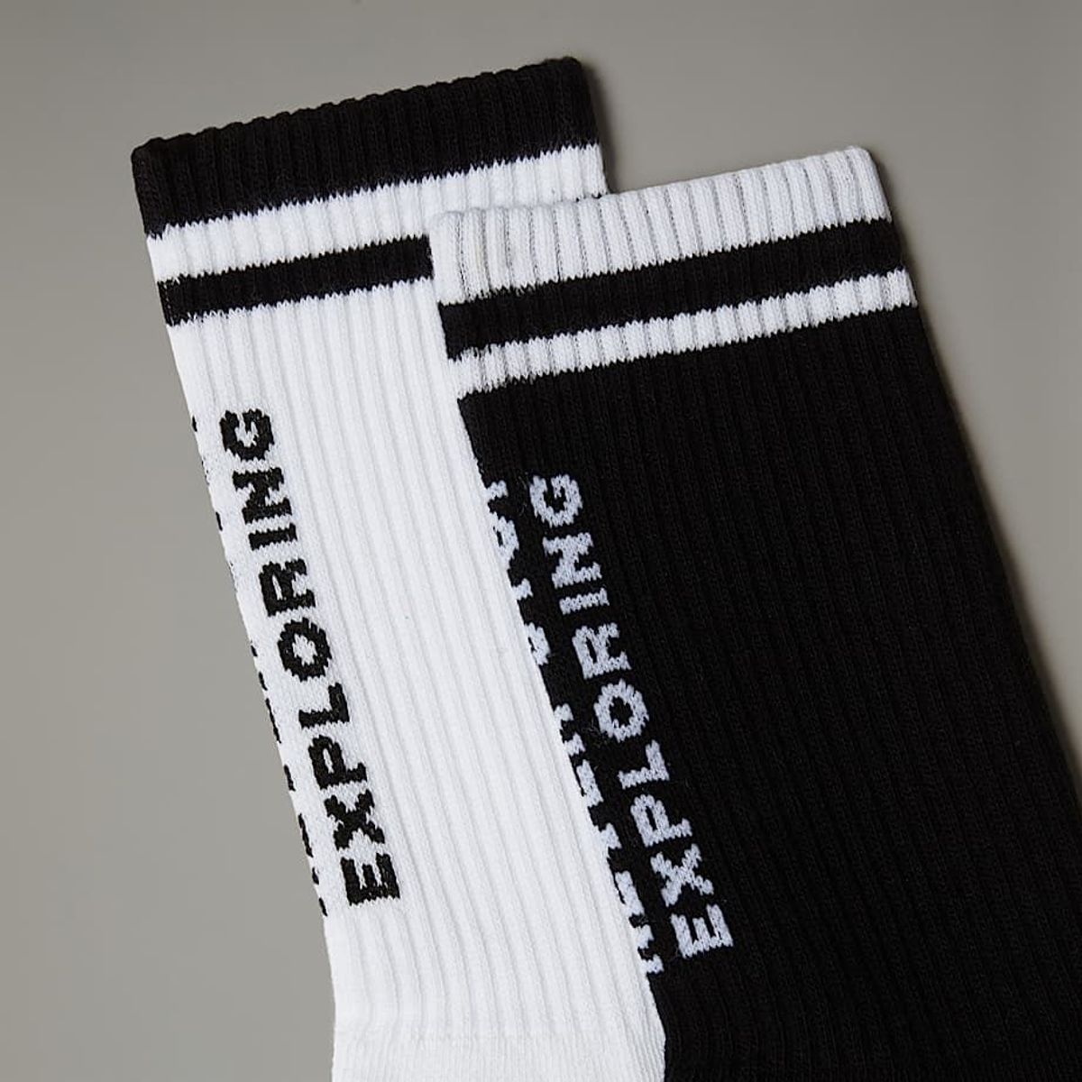 THE NORTH FACE - Pack 2-Calcetines Everyday Crew Nse Negro