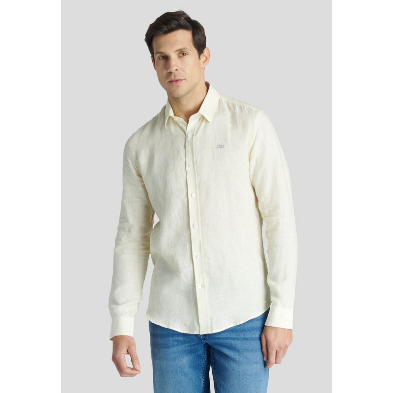 NEW MAN - Camisa Belgrade Heritage Amarillo New Man