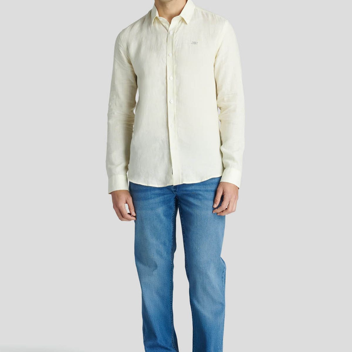 NEW MAN - Camisa Belgrade Heritage Amarillo New Man