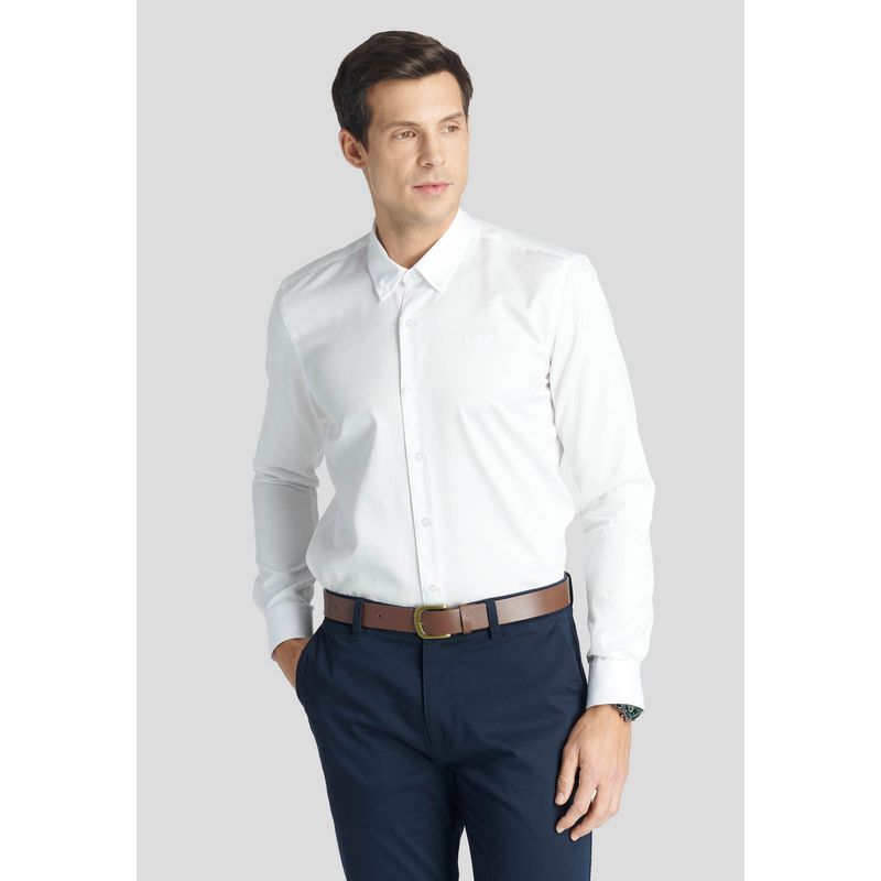 NEW MAN - Camisa Aidem Business Blanco New Man