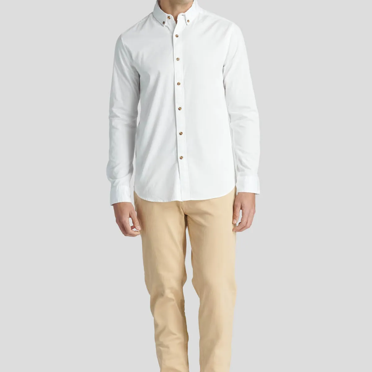 NEW MAN - Camisa Ely Heritage Blanco New Man