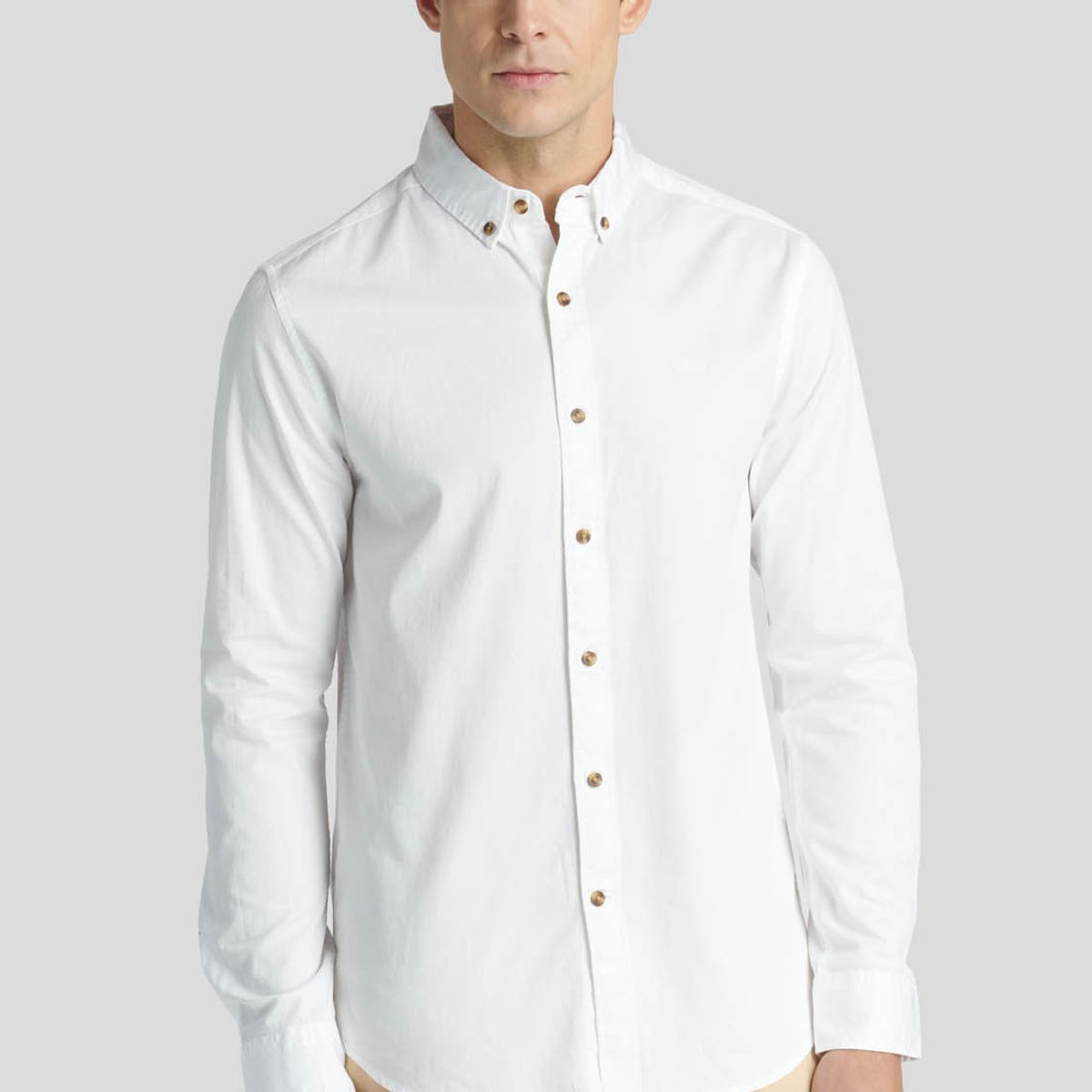 NEW MAN - Camisa Ely Heritage Blanco New Man