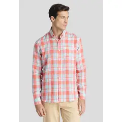 NEW MAN - Camisa Marsella Heritage Rojo