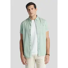 NEW MAN - Camisa Aylesbury Heritage Verde