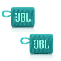 Set 2 Parlante bluetooth GO 3 IP67 - Verde