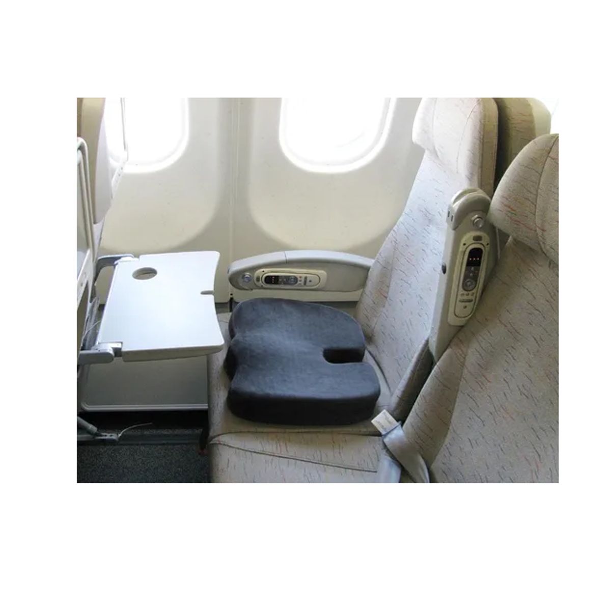 GENERICO - Cojín Asiento Confort Gel Espuma Coxis Transpirable