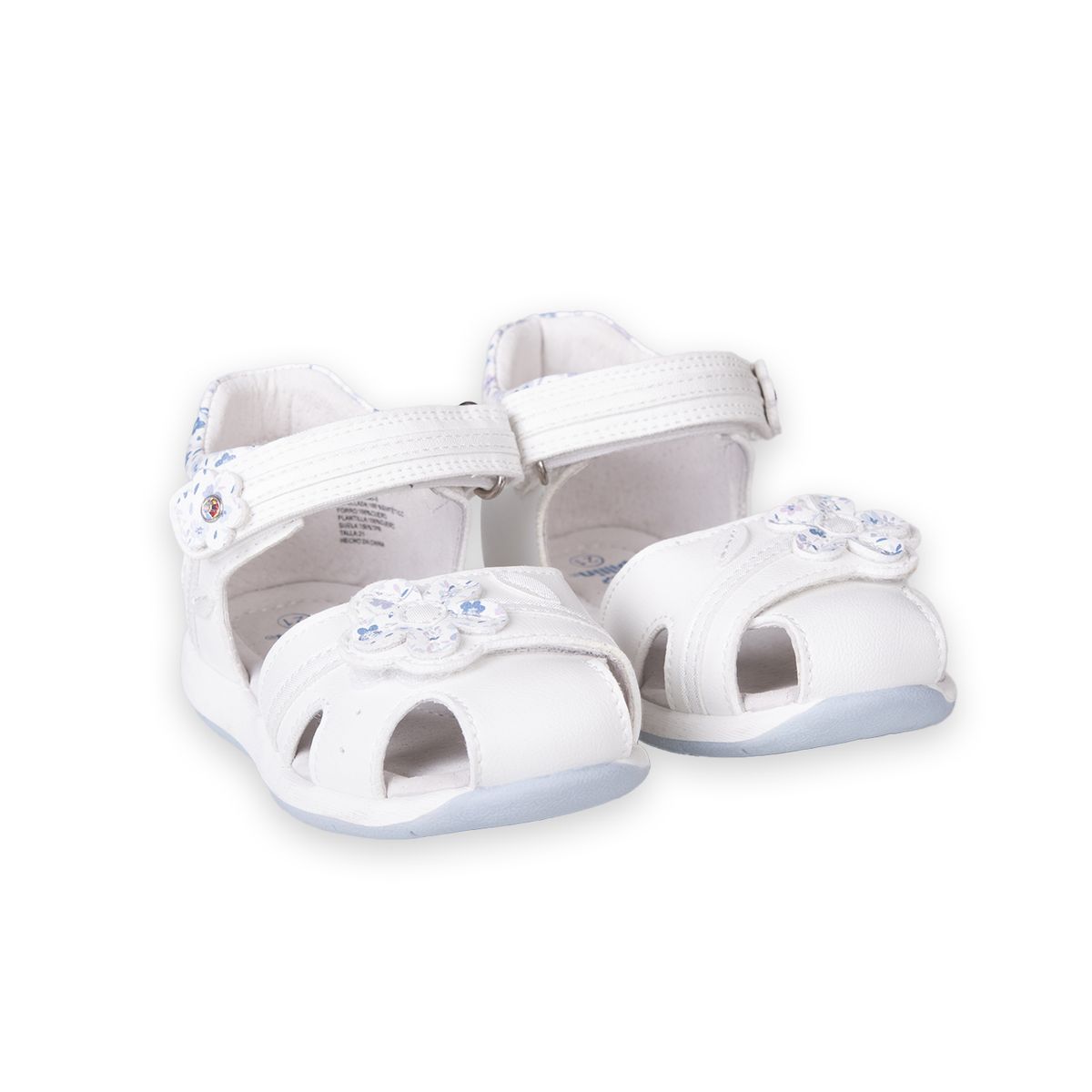 PILLIN - Sandalias Bebé Niña Blanco Pillin (PZC414-25BCO )