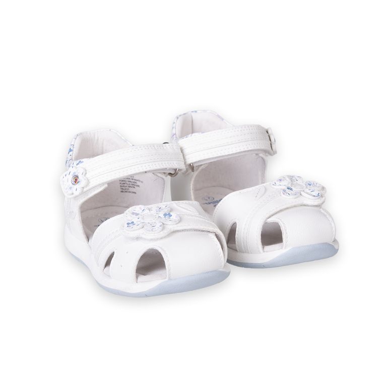 Sandalias Bebé Niña Blanco (PZC414-25BCO )
