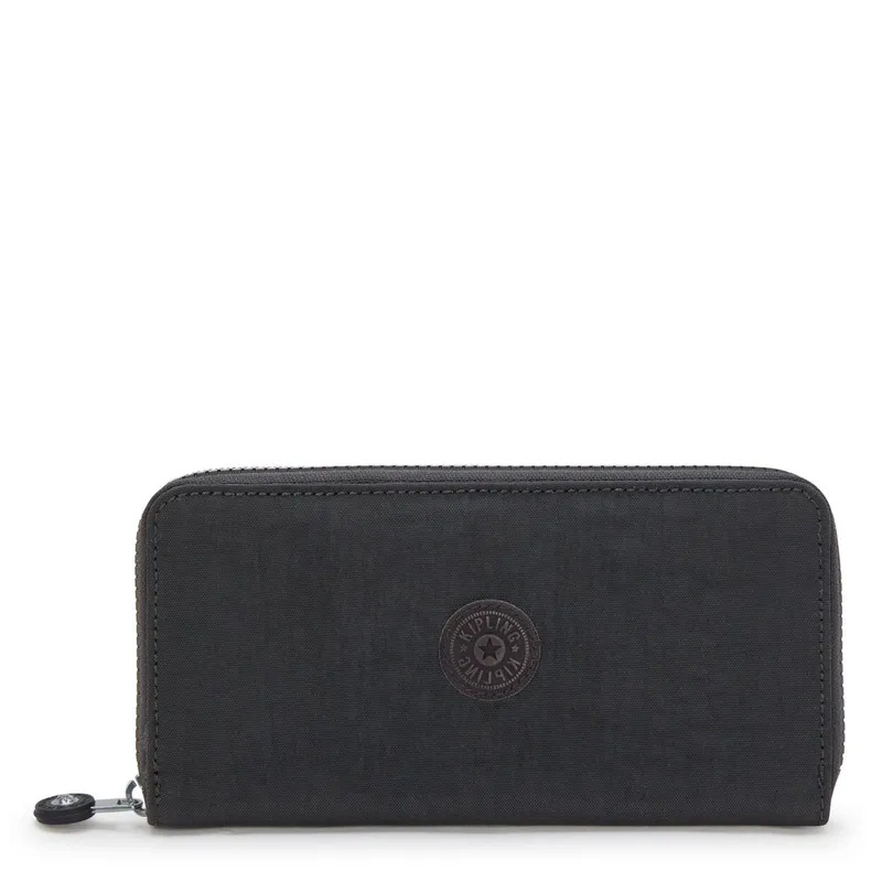 KIPLING - Billetera Mujer Money World Negro Kipling