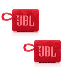 JBL - Set 2 Parlante bluetooth GO 3 IP67 - ROJO