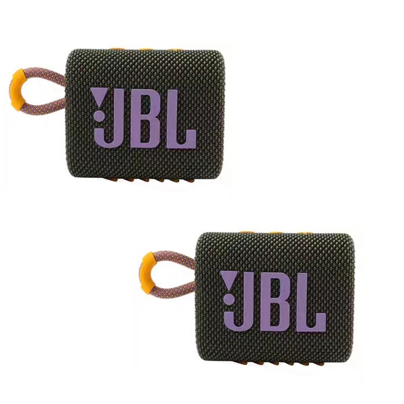 JBL - Set 2 Parlante bluetooth JBL GO 3 IP67 - Morado