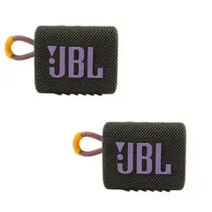 JBL - Set 2 Parlante bluetooth GO 3 IP67 - Morado