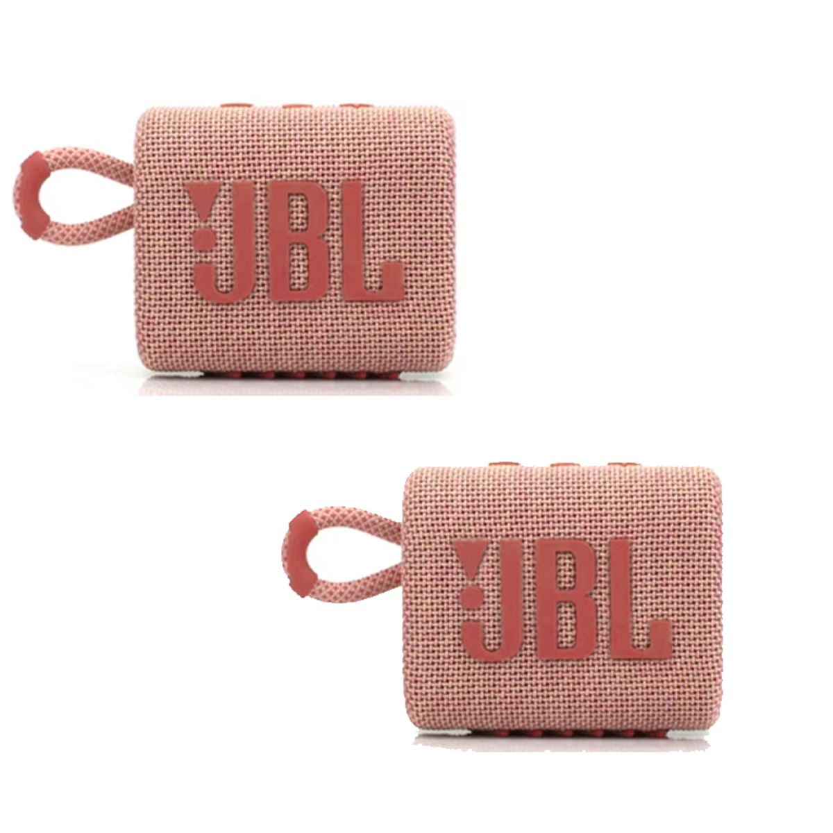 JBL - Set 2 Parlante bluetooth JBL GO 3 IP67 - Rosa