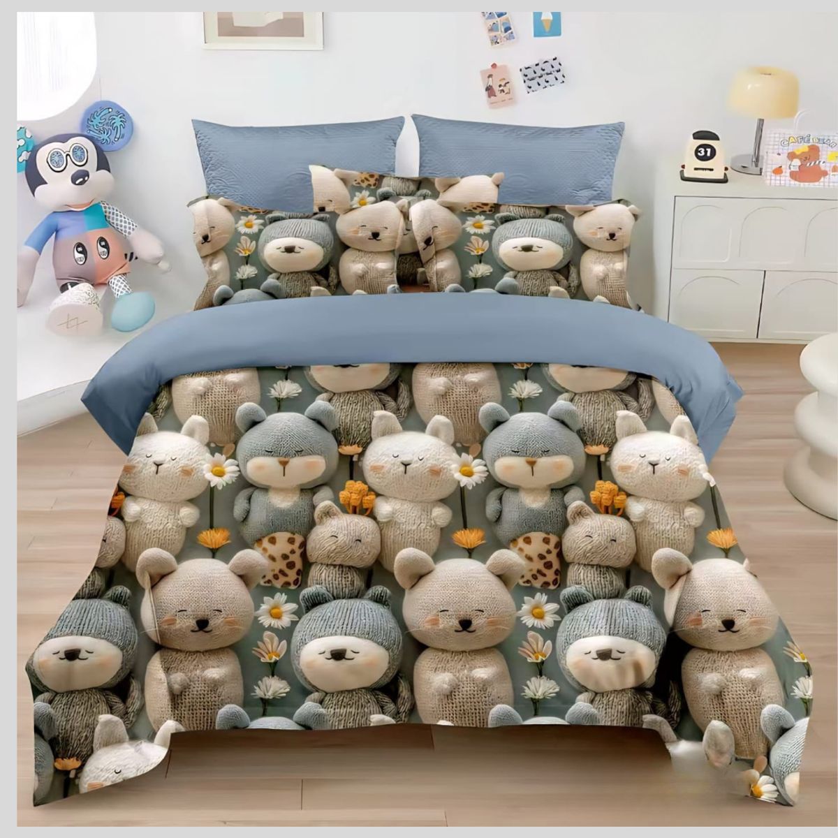 GENERICO - Cubrecama Infantil Verano De Diseño 3D Algodón Quilt