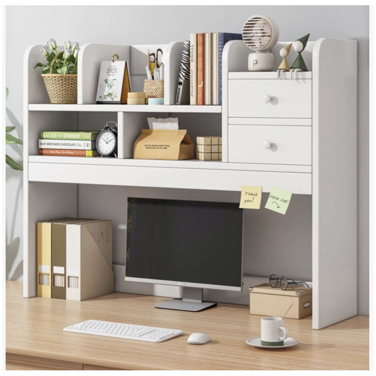 HOMER DESIGN - Organizador De Escritorio Multifuncional Estanteria Repisa