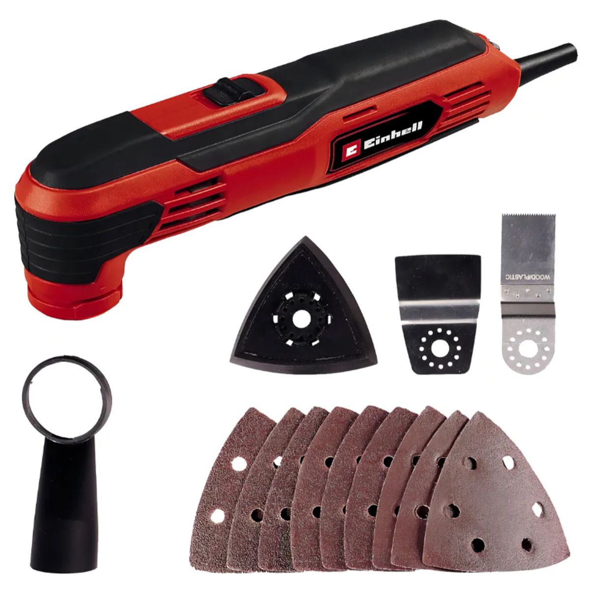 EINHELL - Sierra Multiherramienta Oscilante Einhell Tc-mg 250 Ce - 4465185 Classic Con Accesorios