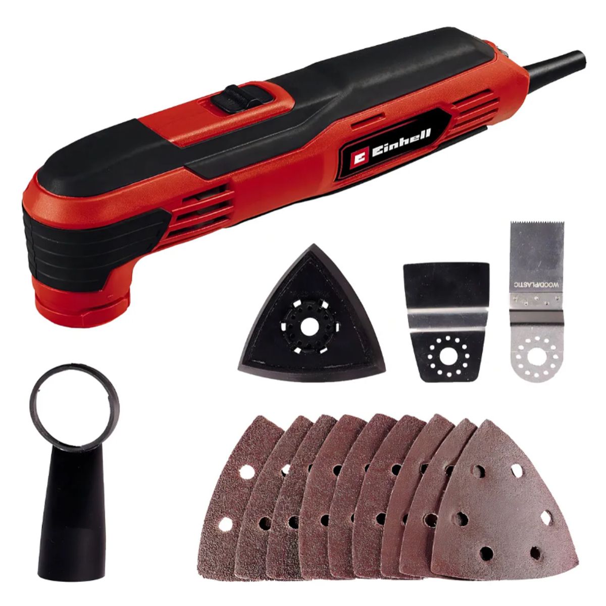 EINHELL - Sierra Multiherramienta Oscilante Einhell Tc-mg 250 Ce - 4465185 Classic Con Accesorios