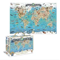 ATLAS - Puzzle 200 Piezas Mapamundi