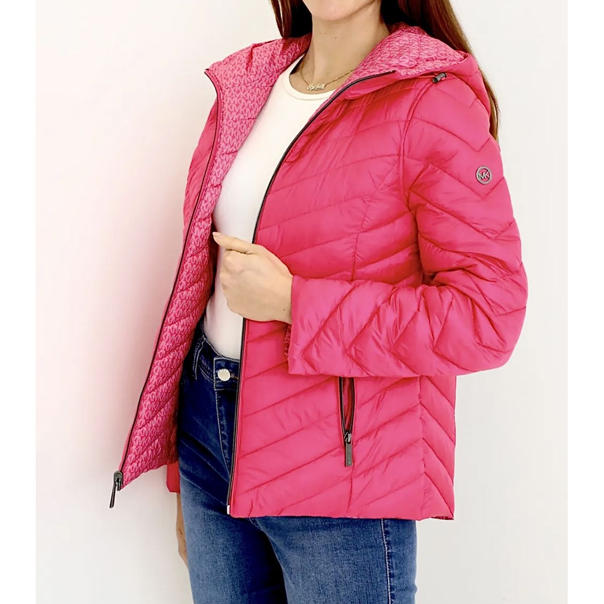 MICHAEL KORS - Chaqueta Michael Kors Chevron Reversible