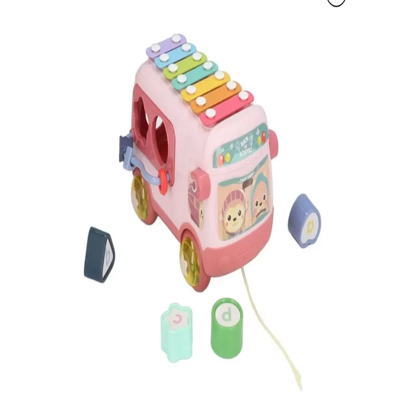 GENERICO - Bus Didáctico Musical 5 en 1  Juguete Educativo para Bebés