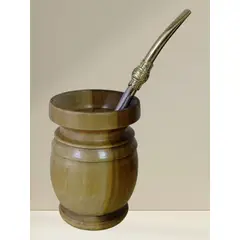 GENERICO - Mate De Palo Santo 100ml Con Bombilla