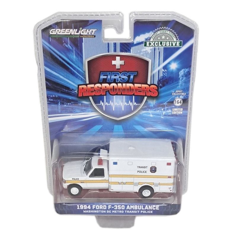 GREENLIGHT - GREENLIGHT 67069 1-64 FIRST RESPONDERS 1994 FORD F - 350