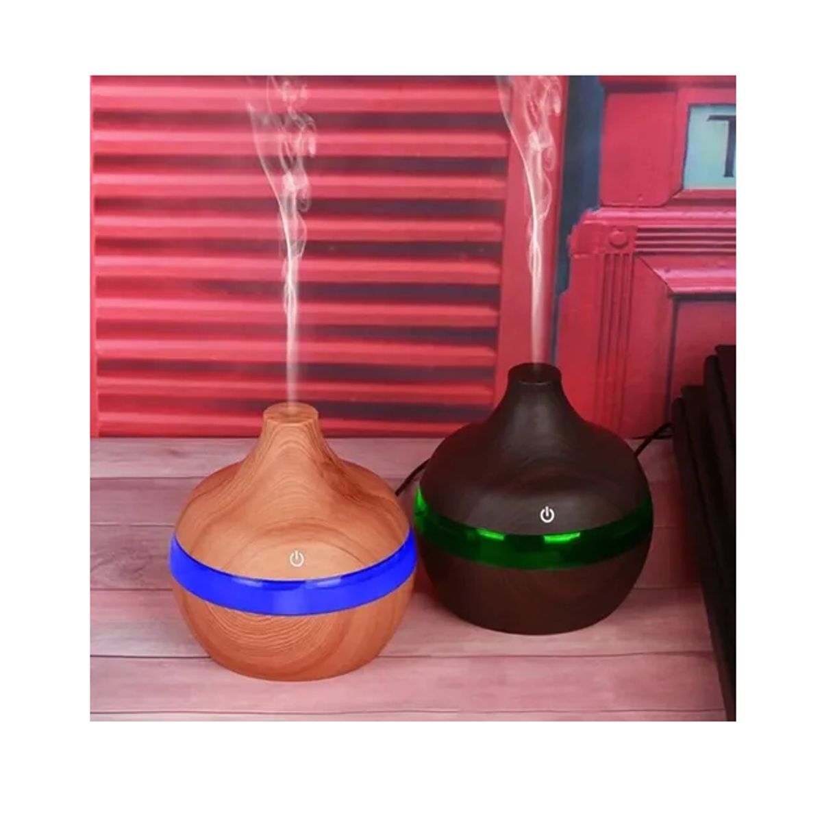 GENERICO - Difusor Purificador De Aire Humificadores 300ml 12 Esencias