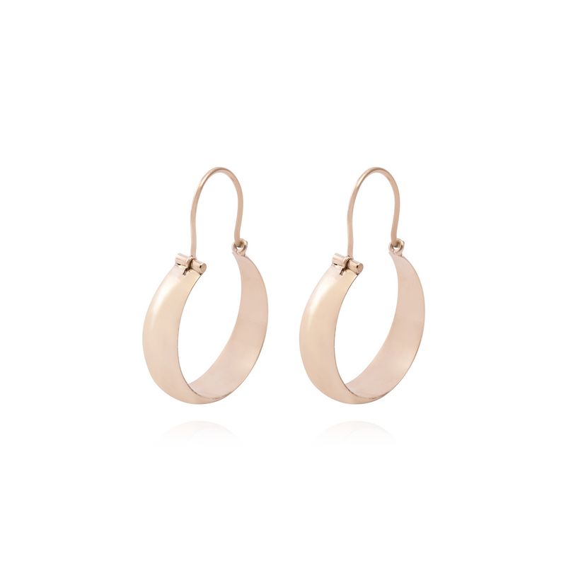 JB JOYAS BARON - Aros Oro Miel 18kt  Bote 20mm