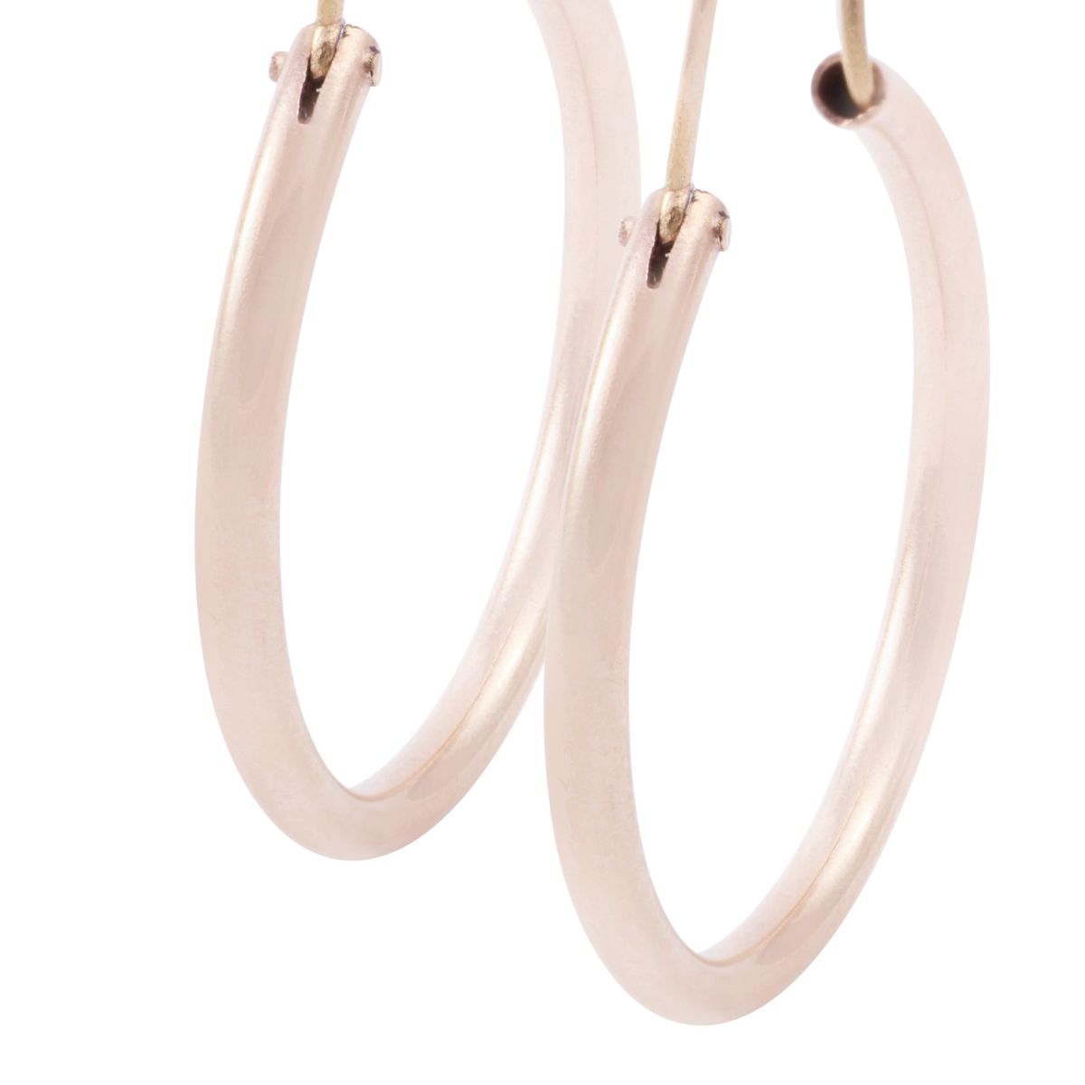 JB JOYAS BARON - Aros Oro Miel 18kt  Argolla 22mm
