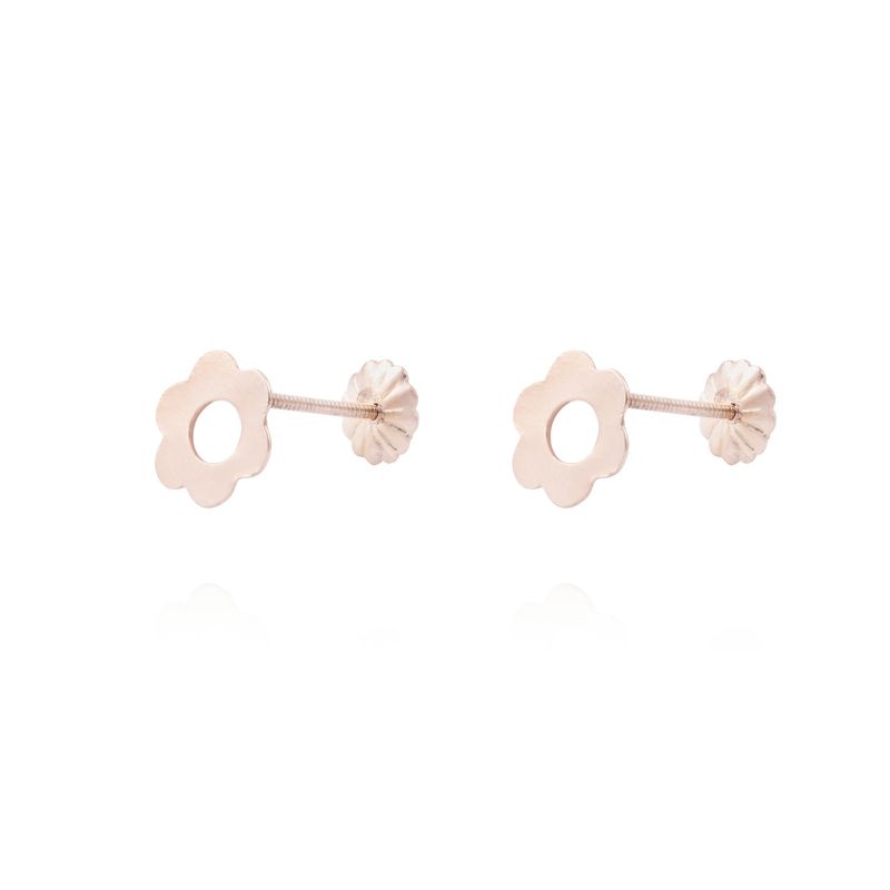 JB JOYAS BARON - Aros Oro Miel 18kt Margarita