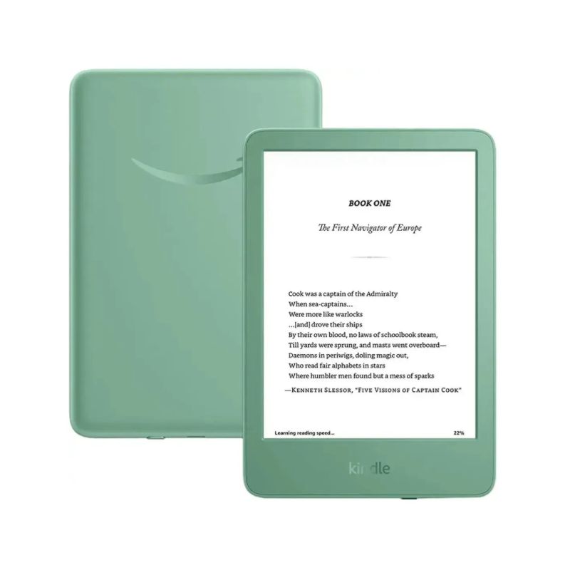 AMAZON - Amazon Kindle (16 GB) 2024 Verde Matcha