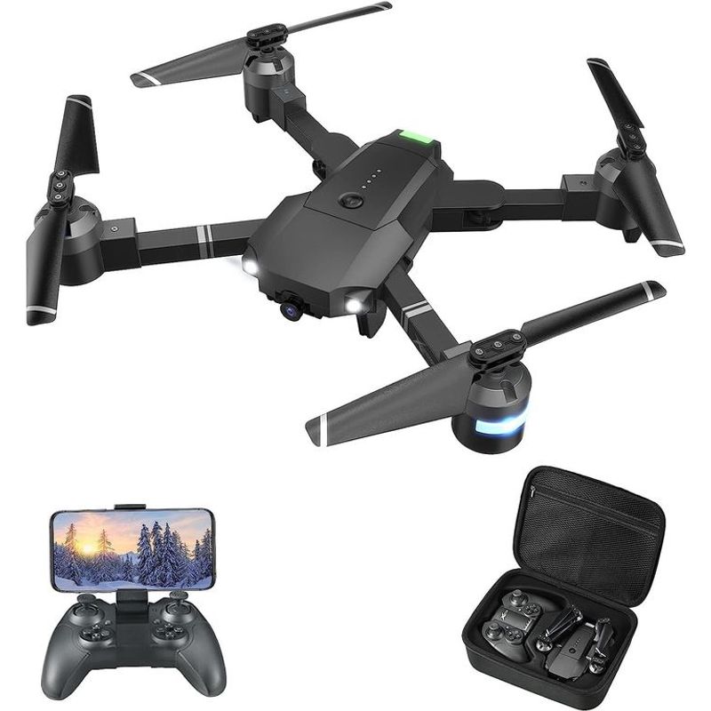 GENERICO - DRONE 4K CAMARA ULTRA HD WIFI PLEGABLE CONTROL REMOTO