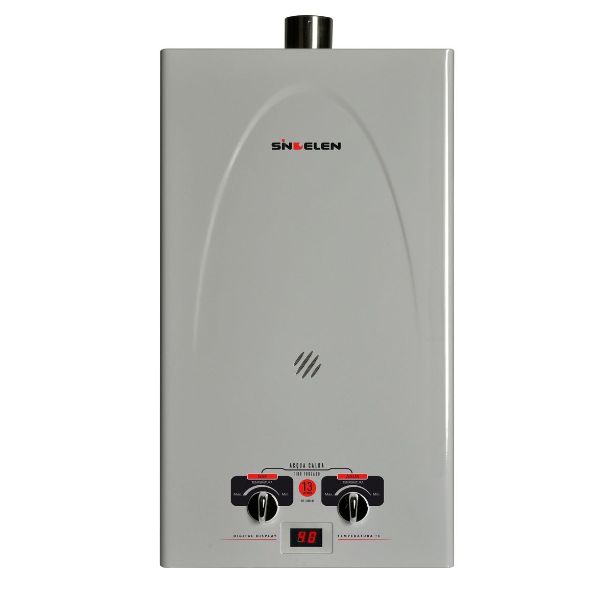 SINDELEN - Calefont 13 Litros Gas Natural Tiro Forzado CFF-131GNSI