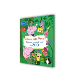 BEASCOA - Libro ¿Dónde está Peppa? Busca y encuentra en el zoo