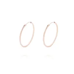 JB JOYAS BARON - Aros Oro Miel 18kt Argolla 30mm