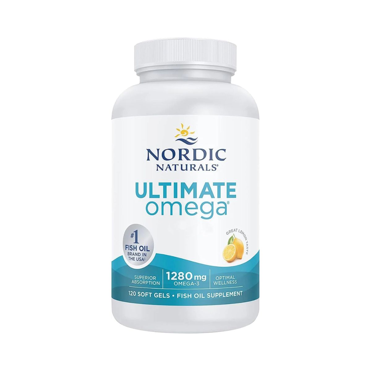 ORTOMOLECULAR - Pack x 2 Ultimate Omega 3 1280mg 120 Softgel Nordic Naturals
