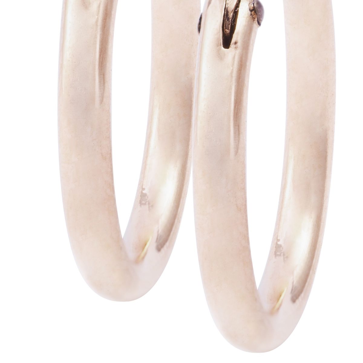 JB JOYAS BARON - Aros Oro Miel 18kt  Argolla 10mm