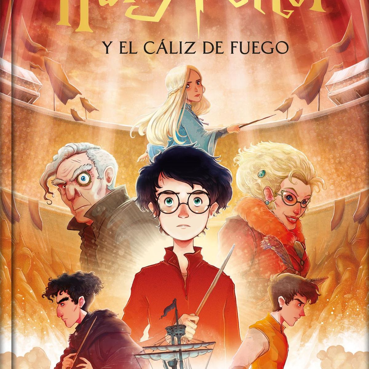 SALAMANDRA - Libro Harry Potter y el cáliz de fuego - JK Rowling