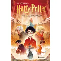 SALAMANDRA - Libro Harry Potter y el cáliz de fuego - JK Rowling