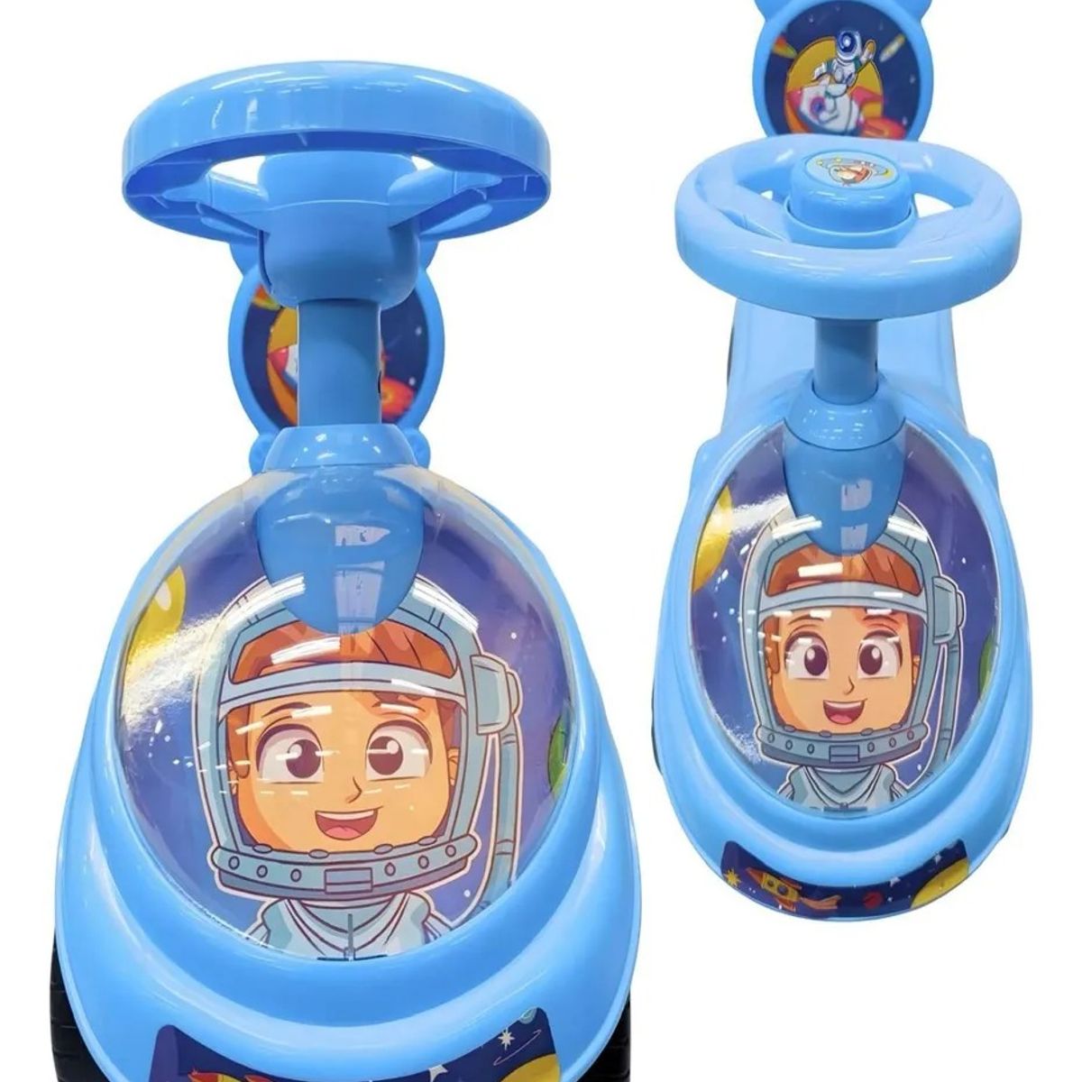 GENERICO - Correpasillo Caminador Andador Auto Montable Para Niños Bocina