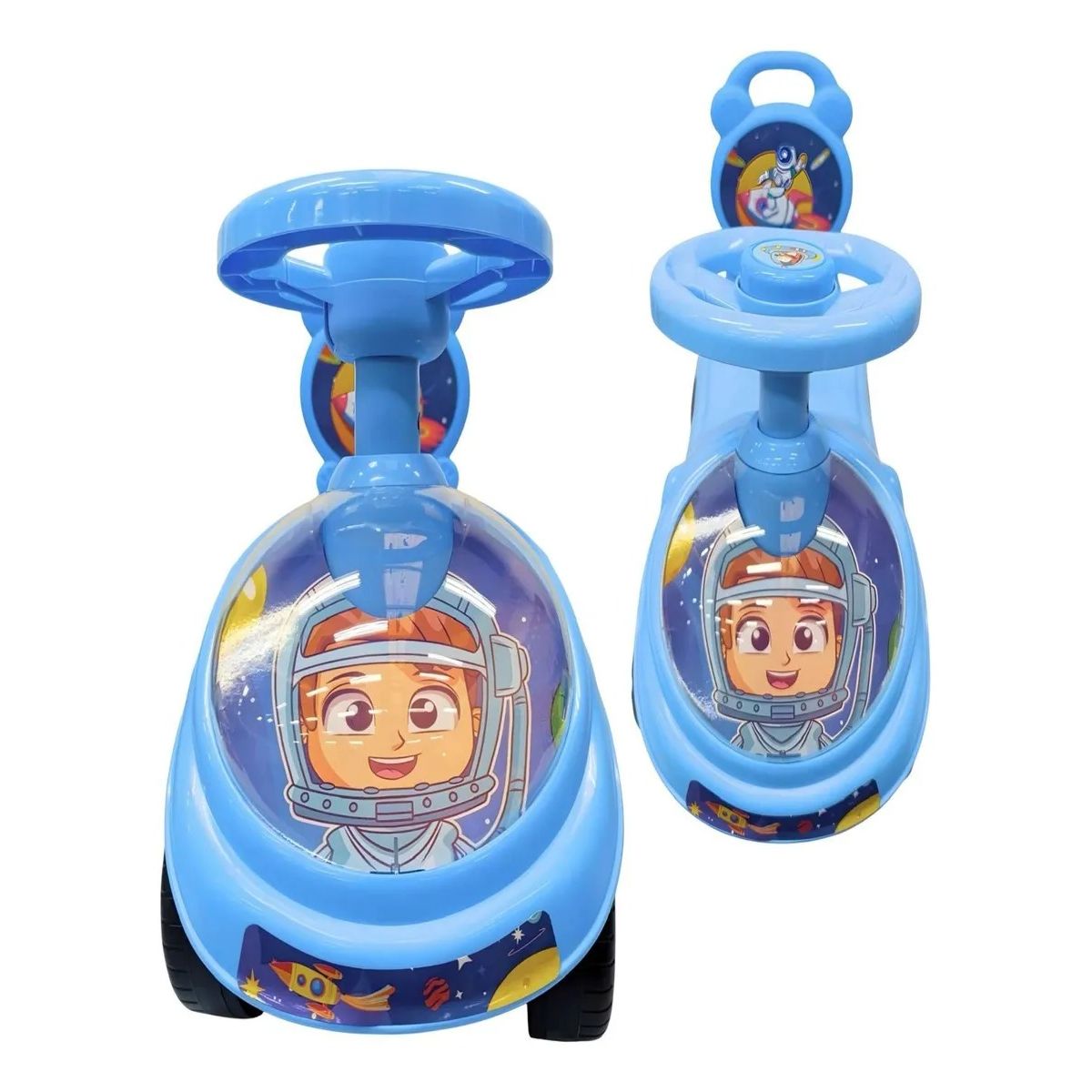 GENERICO - Correpasillo Caminador Andador Auto Montable Para Niños Bocina