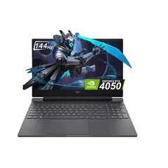 HP - Notebook Gamer Victus 15.6" Core i5 16GB RAM 512GB SSD RTX 4050 Mica Silver 144Hz