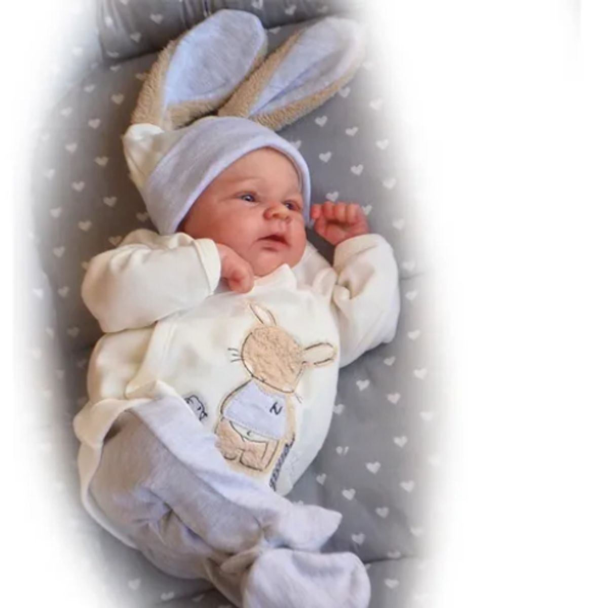 GENERICO - Muñeco Bebé Reborn De Silicona 49cm