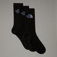 Pack 3-Calcetines Multi Sport Cush Crew Negro