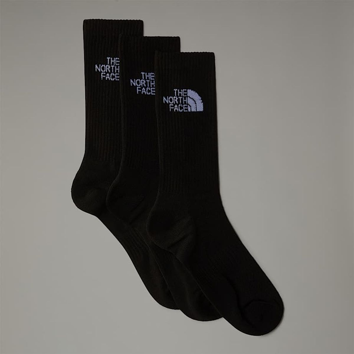 THE NORTH FACE - Pack 3-Calcetines Multi Sport Cush Crew Negro