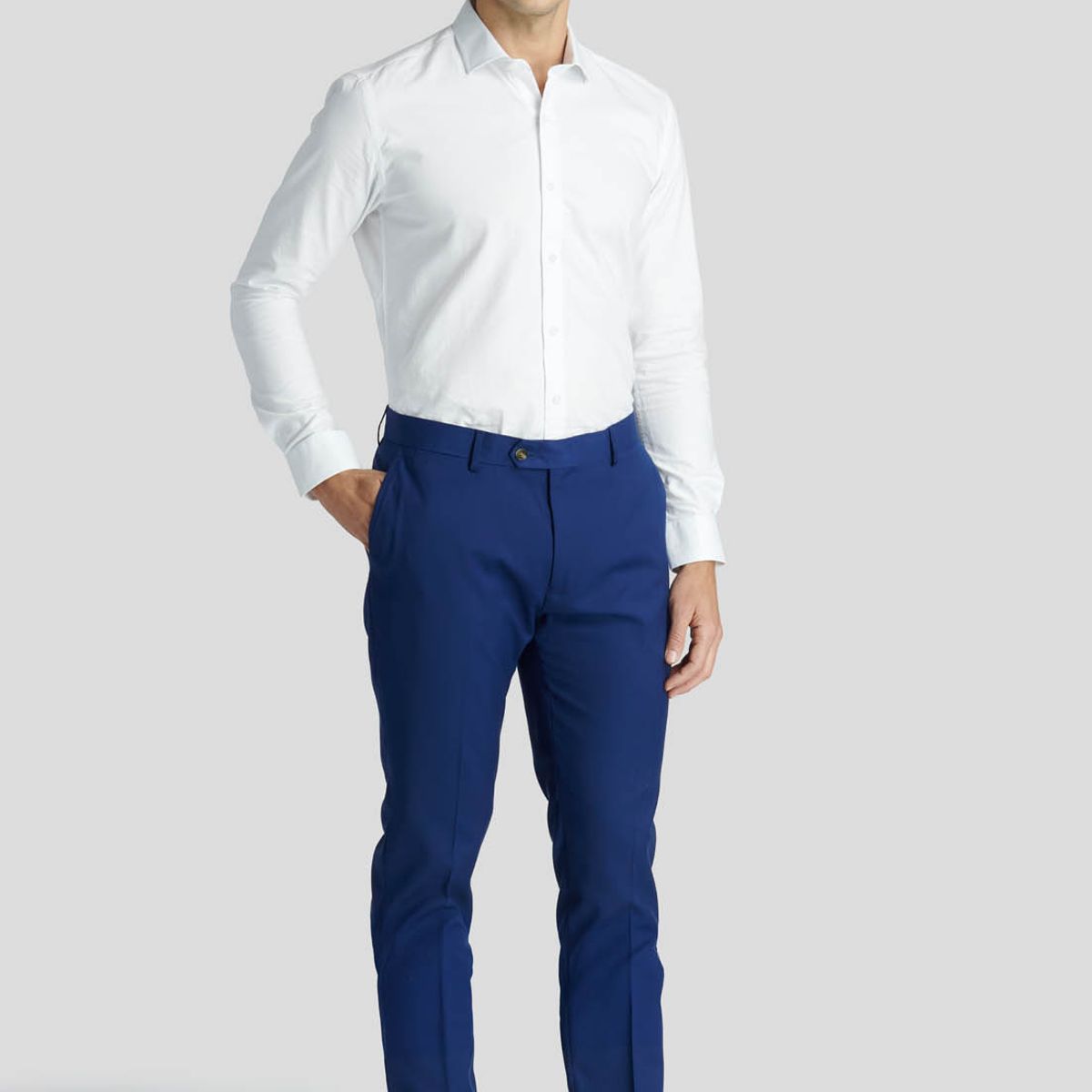 NEW MAN - Pantalón Berlin Heritage Azul New Man
