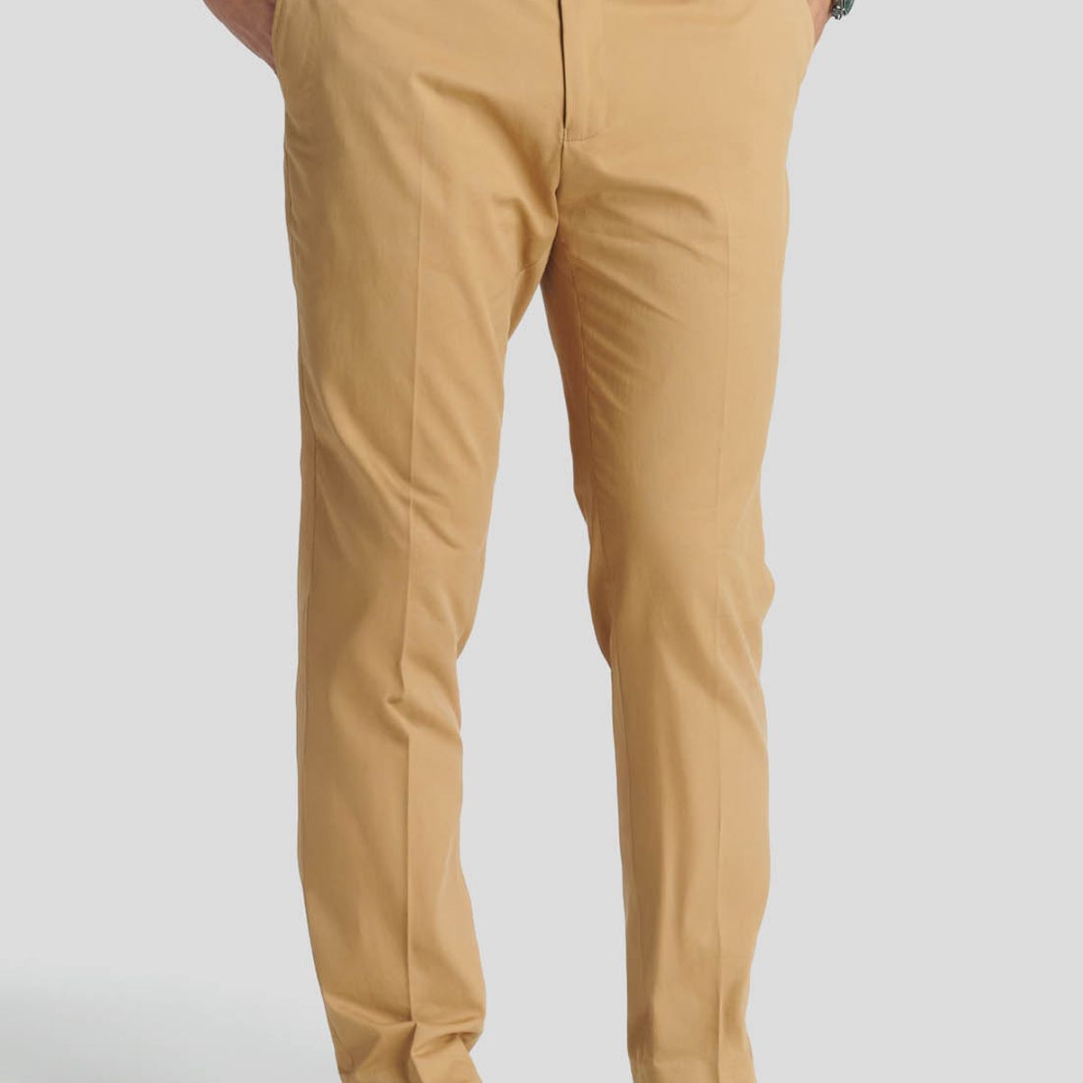 NEW MAN - Pantalón Niza Heritage Café New Man